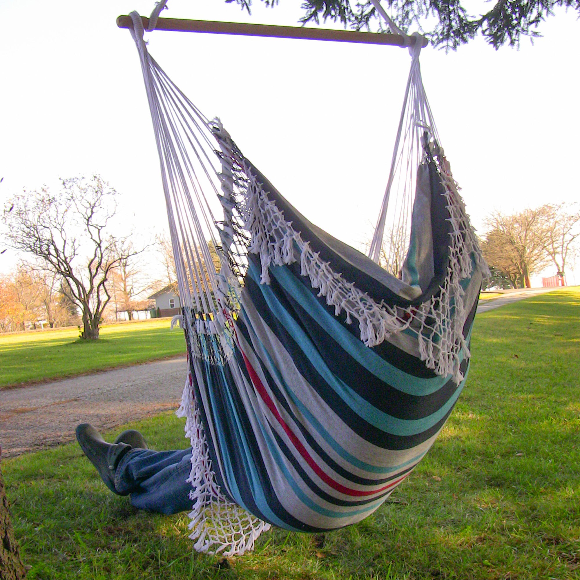 Brazilian Hammock Chair - Denim