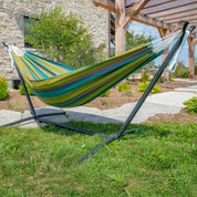 Brazilian Style Sunbrella® Hammock - Lagoon