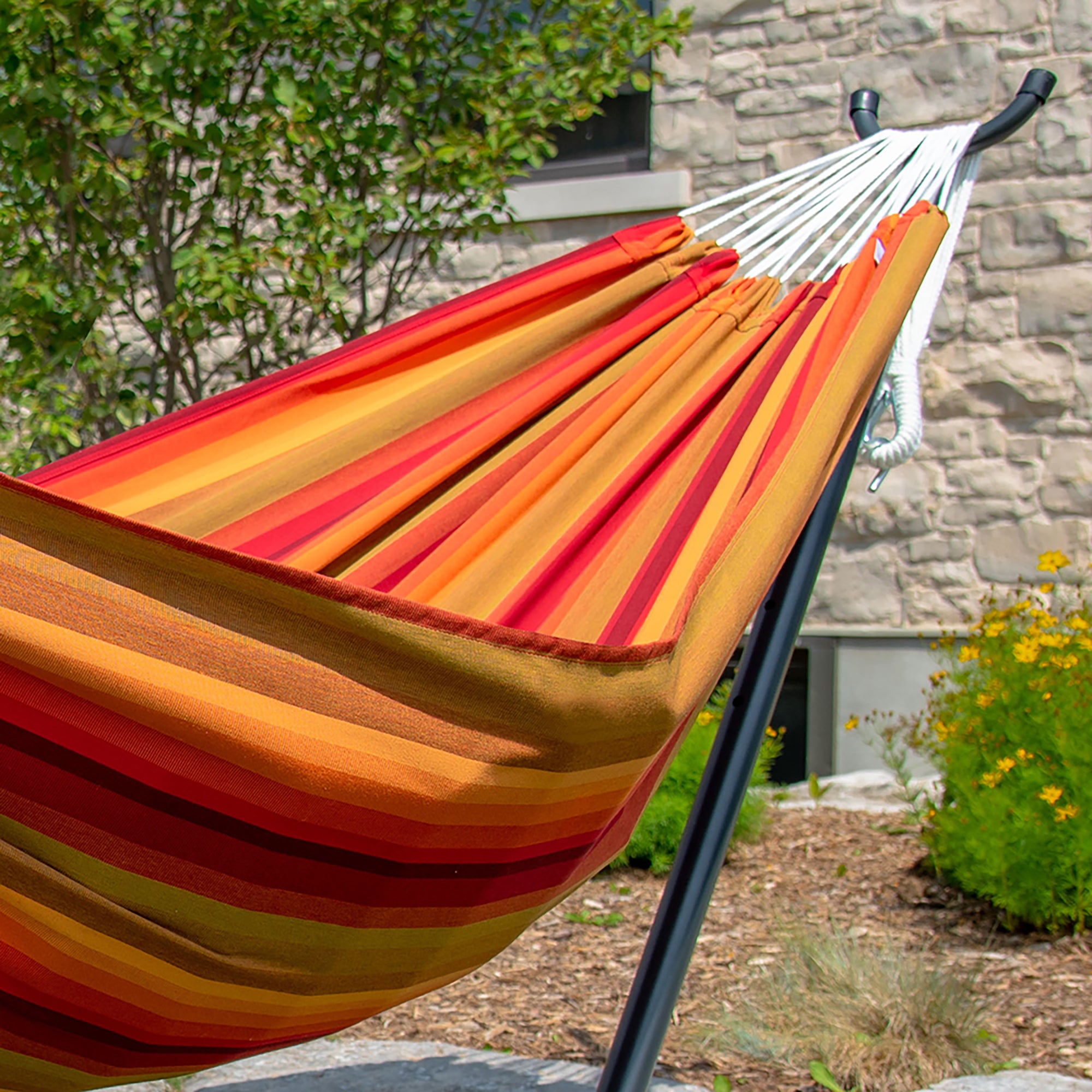 Brazilian Style Sunbrella® Hammock - Sunset