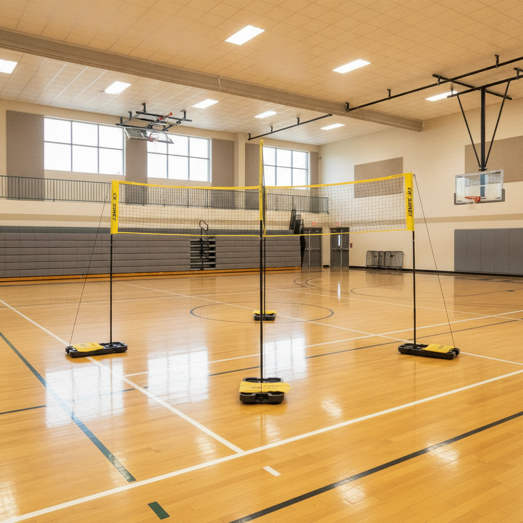 CROSSNET® Indoor Bases for the CROSSNET Original Game