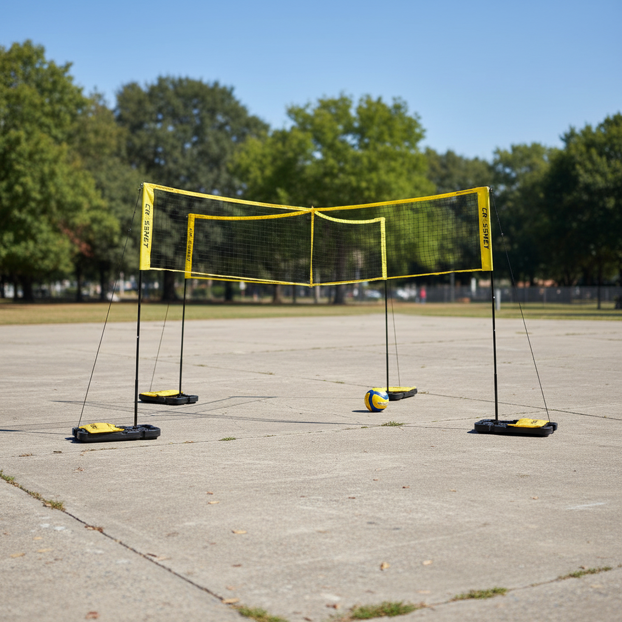 CROSSNET® Indoor Bases for the CROSSNET Original Game
