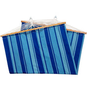 Cotton Spreader Bar Hammock - Island Breeze