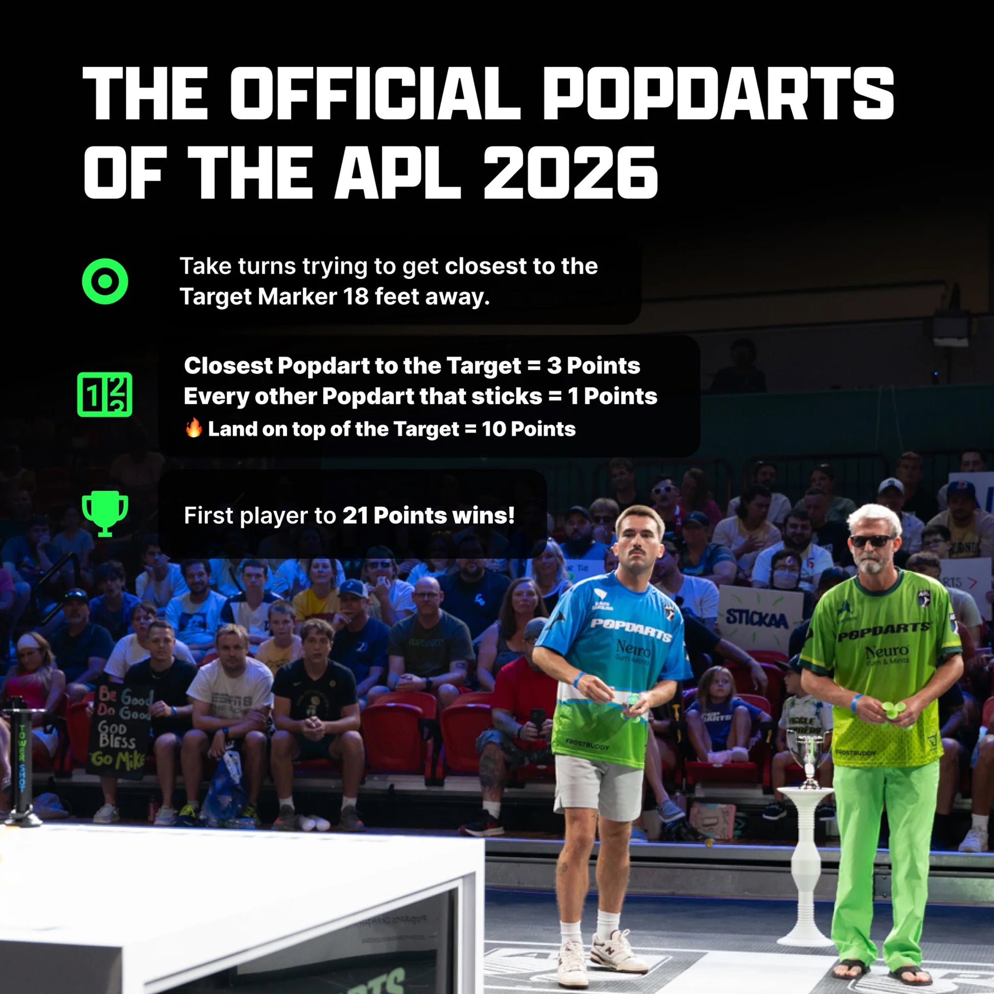 Pop Darts Elite Pack - Blue/Green