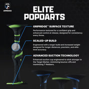 Pop Darts Elite Pack - Blue/Green