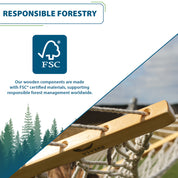 Sunbrella® Quilted Spreader Bar Hammock - Carousel Confetti