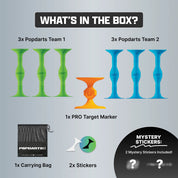 Pack Pro Pop Darts - Bleu/Vert