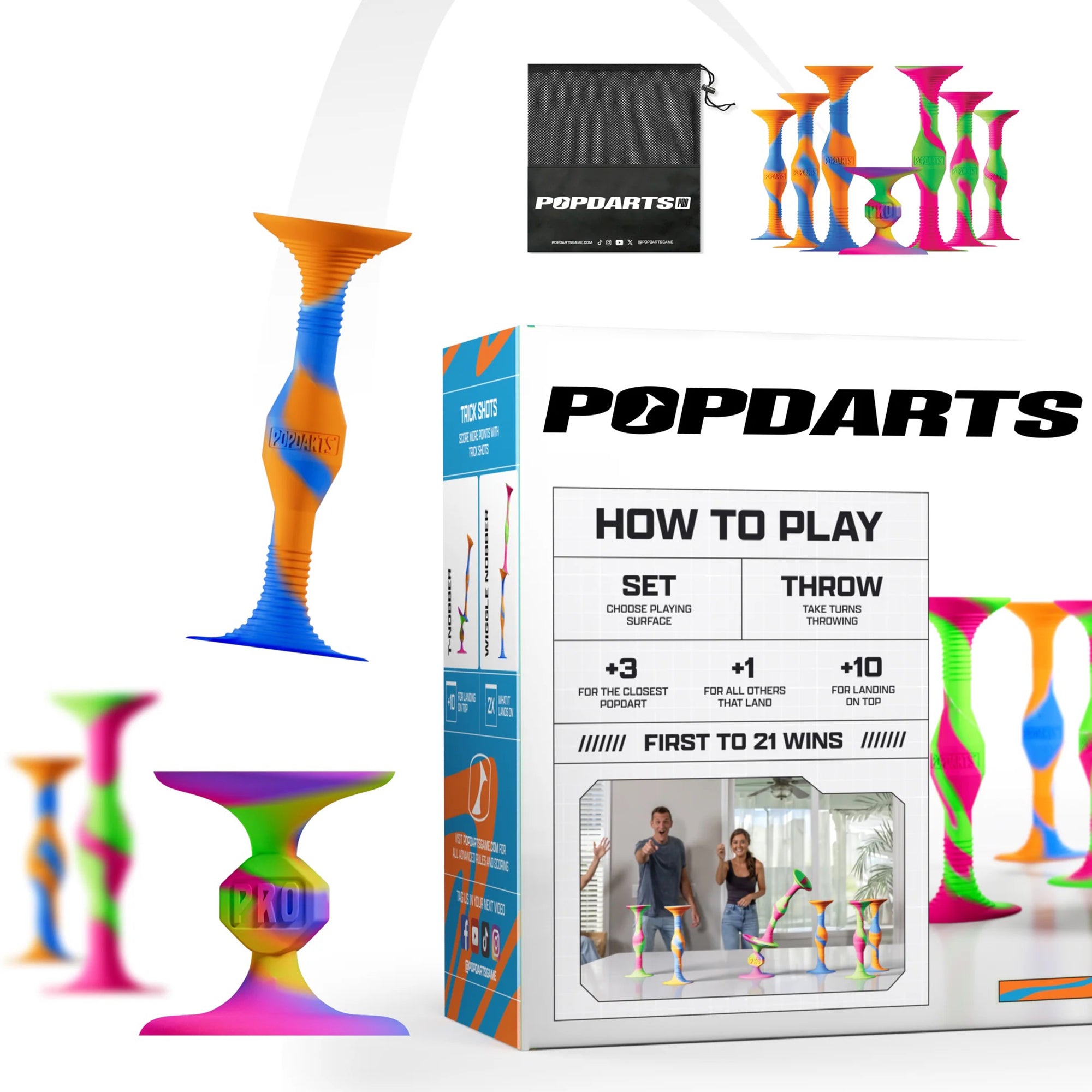 Pop Darts Pro Pack - Neon