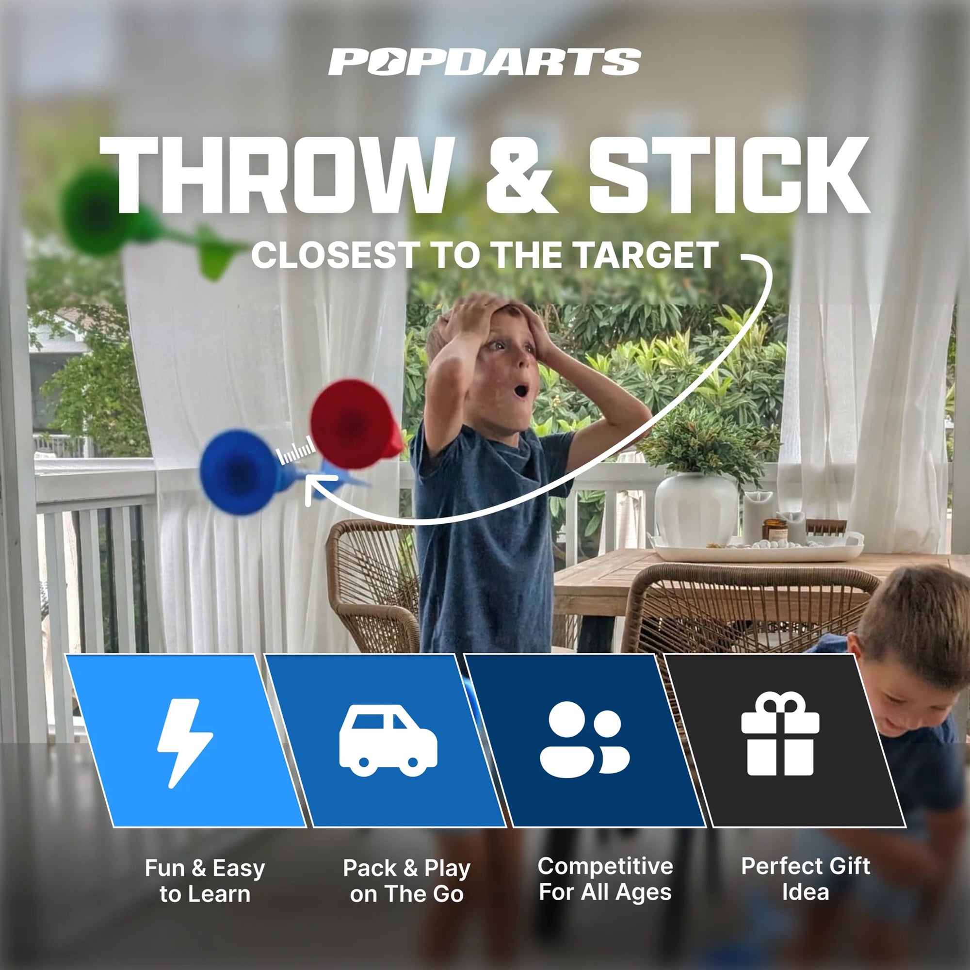 Pop Darts Rookie Pack - Red/Yellow