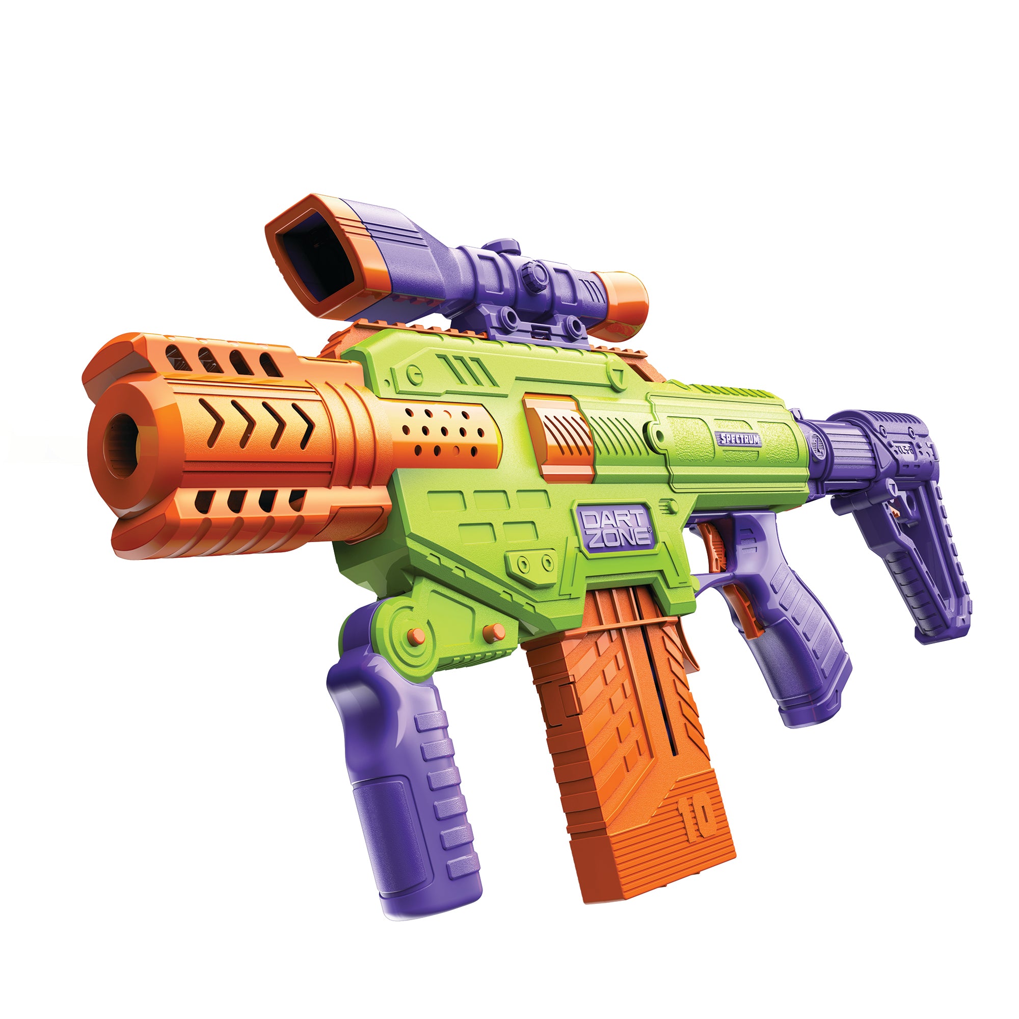 Dart Zone Spectrum Motorized Clip-fed Blaster