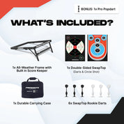 Popdarts Swaptop Board Set - Darts & Circle Top