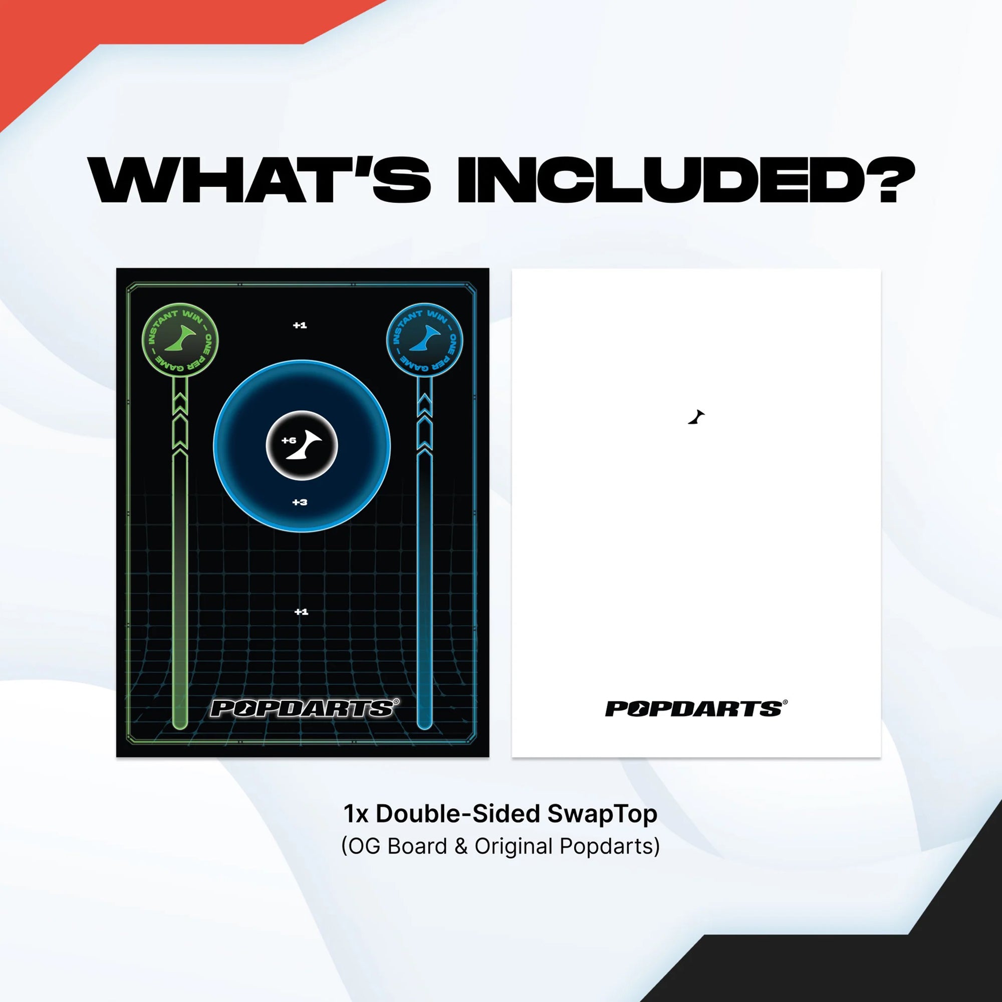 Popdarts Swaptop Board Top - Original