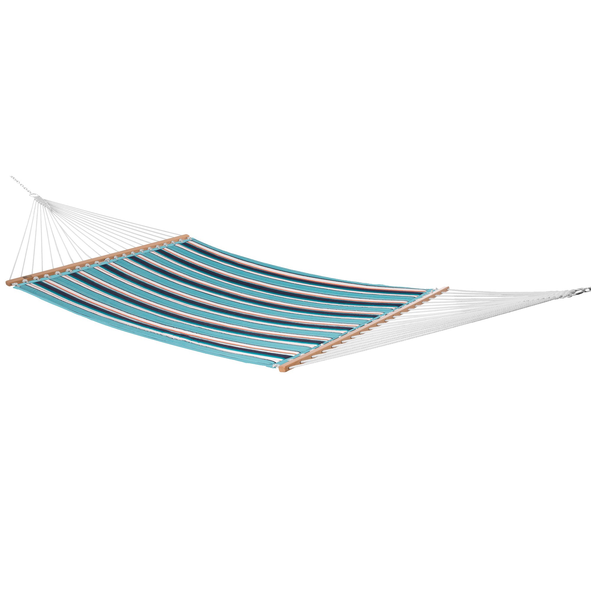 Sunbrella® Quilted Spreader Bar Hammock - Token Surfside & Aruba