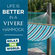 Sunbrella® Quilted Spreader Bar Hammock - Token Surfside & Aruba