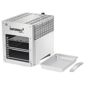 NorthFire Propane Infrared Grill-Double, Inferno2, Silver