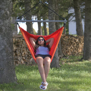 Parachute Hammock Chair - Punch & Peach