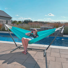 Load image into Gallery viewer, 9ft Sunbrella® Hammock with Stand
