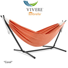 Load image into Gallery viewer, 9ft Sunbrella® Hammock with Stand
