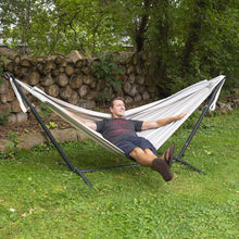 Load image into Gallery viewer, 9ft Sunbrella® Hammock with Stand
