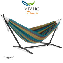 Load image into Gallery viewer, 9ft Sunbrella® Hammock with Stand
