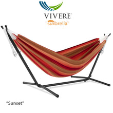 Load image into Gallery viewer, 9ft Sunbrella® Hammock with Stand
