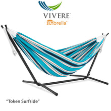 Load image into Gallery viewer, 9ft Sunbrella® Hammock with Stand
