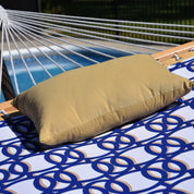 Quilted Fabric Spreader Bar Hammock - Nautical